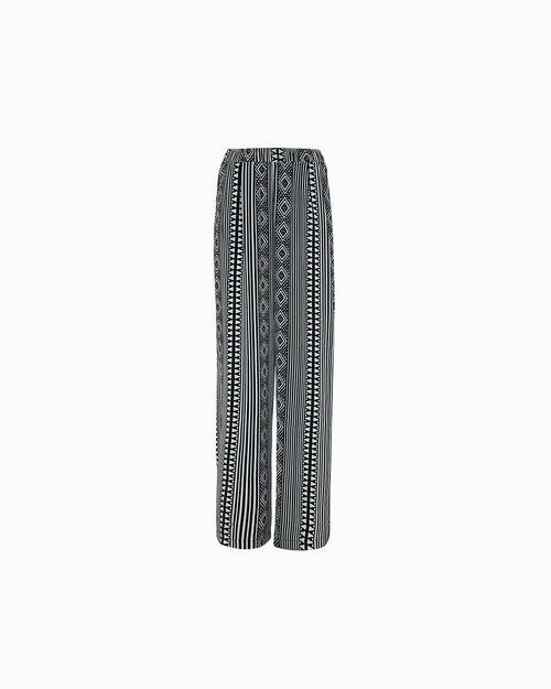 Pantaloni bianchi e neri dallo stile urban chic, MULTI COLOR