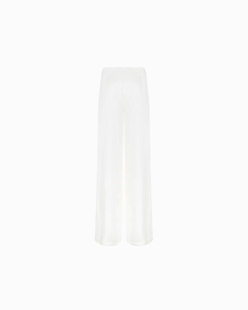 Pantal&oacute;n crema de corte elegante,  image number null