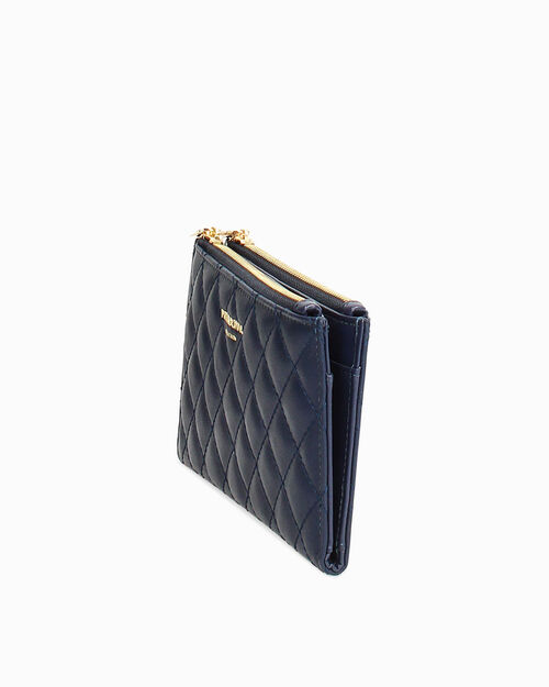 Portafoglio blu navy con stile elegante, NAVY BLUE