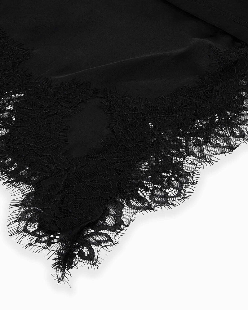 Vestito nero elegante con dettagli raffinati,  image number null
