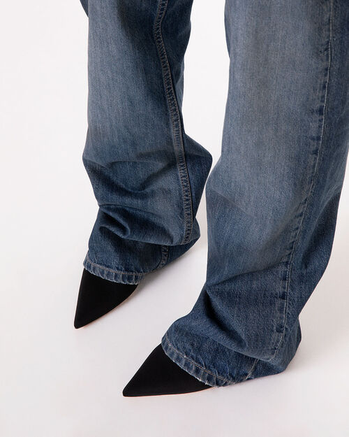 ZAPATOS CHANEL LYCRA NERO, BLACK