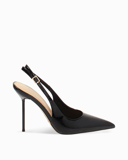 D&eacute;collet&eacute; nere tacco 10,5 cm, BLACK