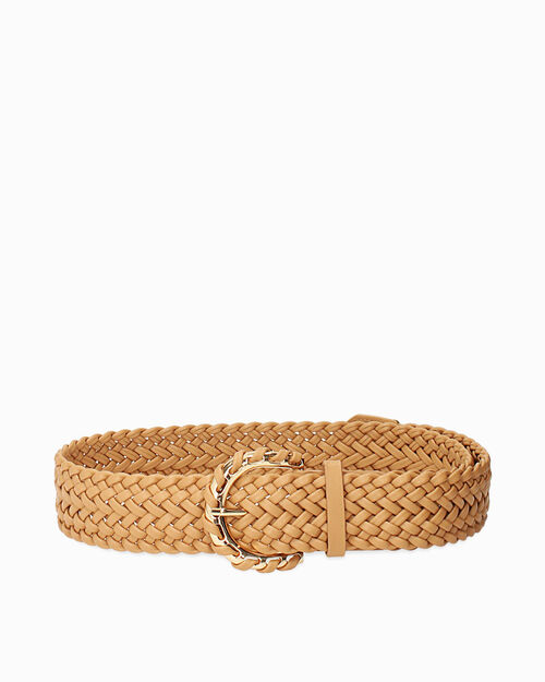 ACCESSOIRES TAILLE SYNTHETIQUE CUIR WOVE, CAMEL
