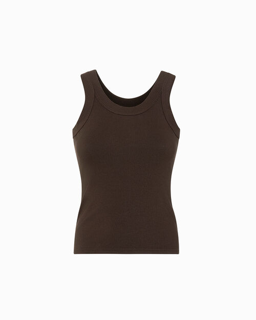Canotta testa di moro con dettagli chic, DK BROWN