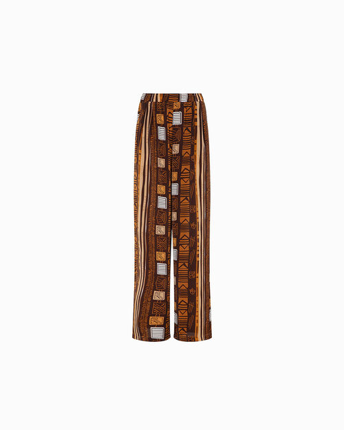 Pantaloni moro-beige eleganti, MULTI COLOR