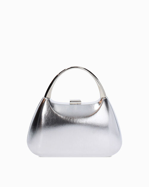 Clutch argento scintillante, SILVER