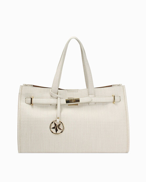 BAG HANDBAG SYNTHETIC PANN, CREAM
