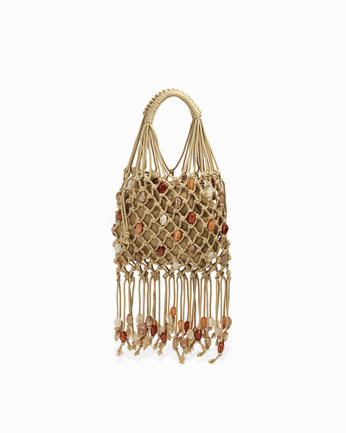 SACS MINI SAC TISSU BEIG, BEIGE