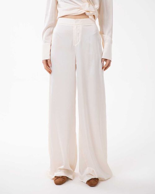 Pantaloni panna dal taglio elegante, 