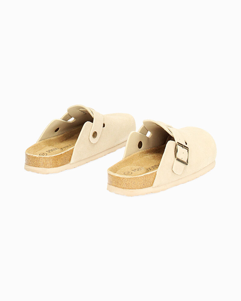 Sabot taupe in camoscio image number null