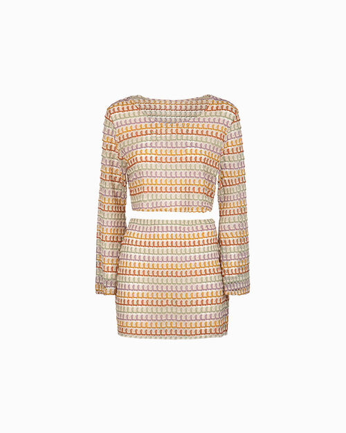 Coordinato mare multicolor arancio, MULTI COLOR-ORANGE
