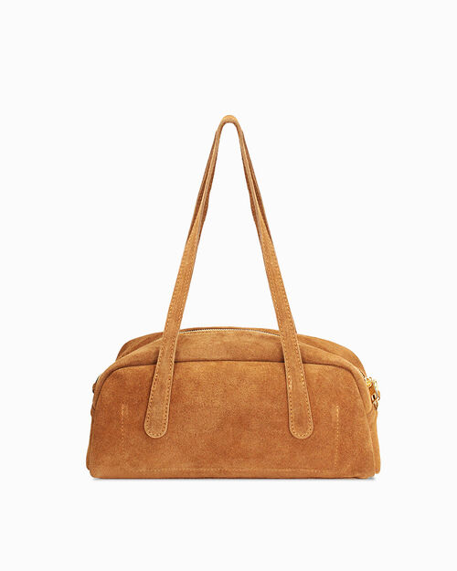 BORSA BORSA A MANO CAMOSCIO COGN, COGNAC