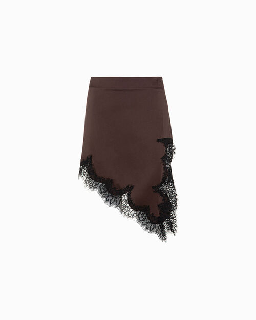 ABBIGLIAMENTO GONNA TESSUTO MORO, DK BROWN