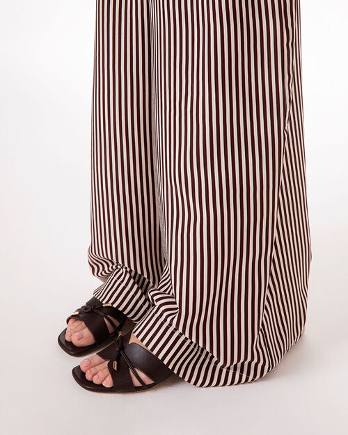 WOMEN SHOES SLIPPER SYNTHETIC MORO, DK BROWN