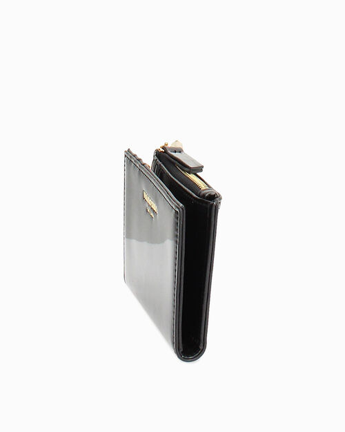 Portafoglio nero urban chic, BLACK