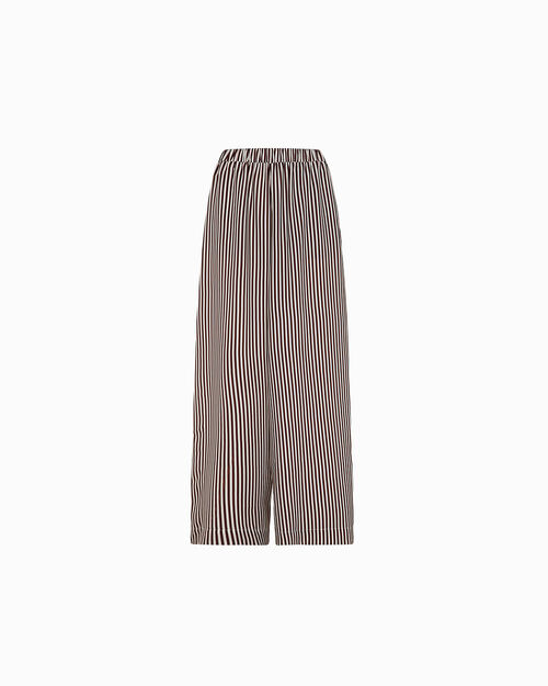 Pantaloni marrone-beige eleganti, MULTI COLOR