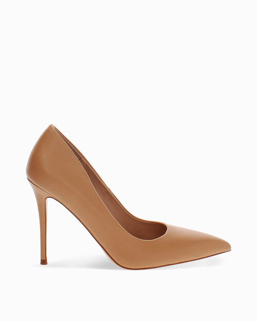 D&eacute;collet&eacute; camel tacco 10 cm, CAMEL
