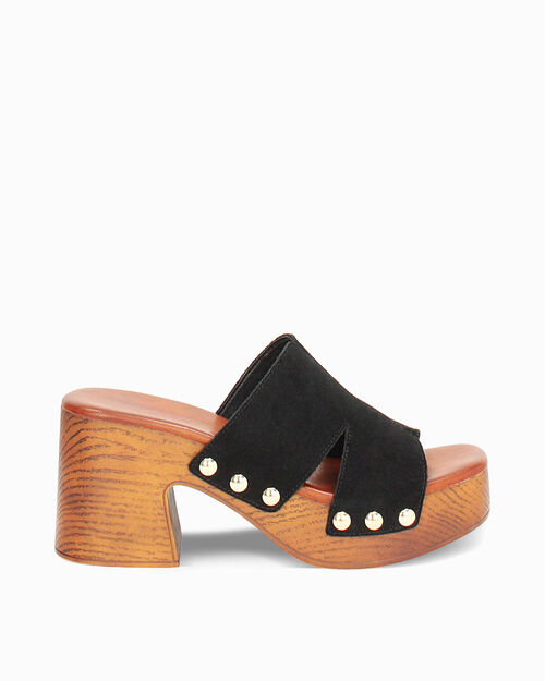 Zoccoli da donna neri, BLACK