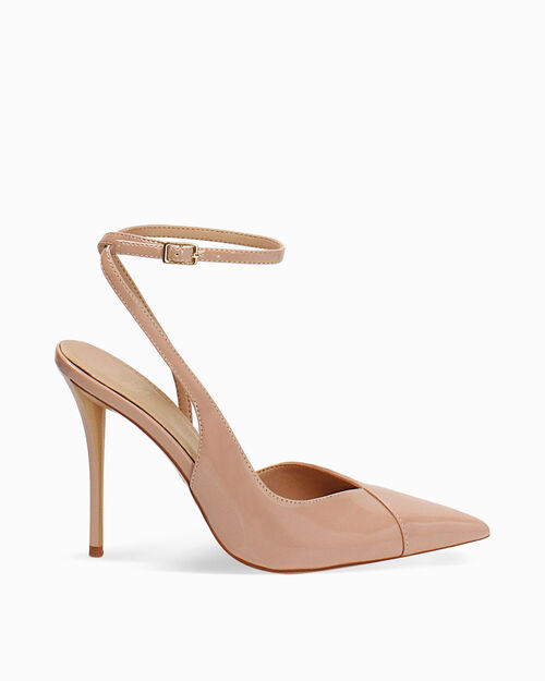 D&eacute;collet&eacute; nude tacco 10,5 cm eleganti, 