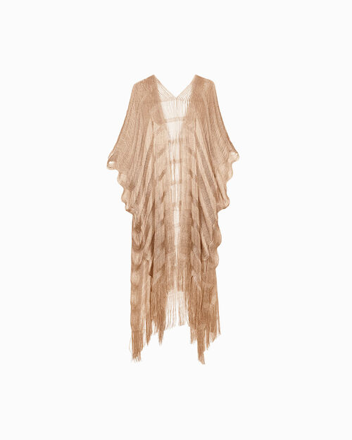 Poncho oro elegante, 