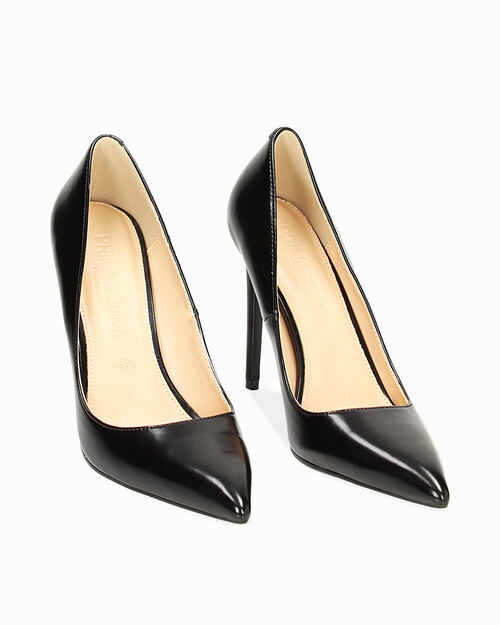 D&eacute;collet&eacute; nere, tacco 11 cm, BLACK