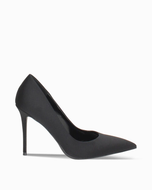 D&eacute;collet&eacute; nere con tacco di 10 cm, BLACK