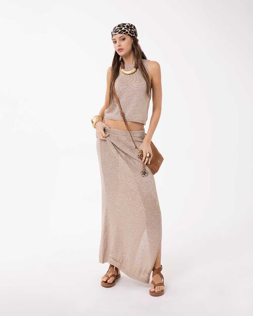 Coordinato mare oro per serate glamour, GOLD