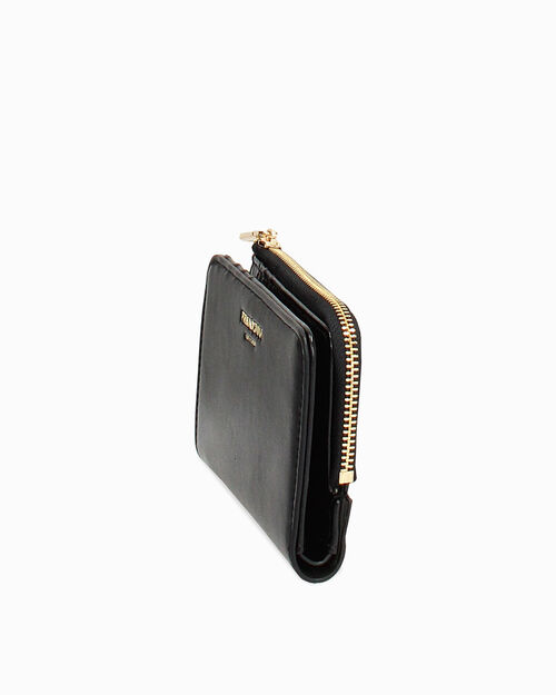 Portafoglio nero con design sofisticato, BLACK