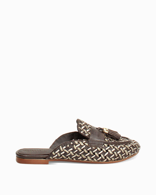 Sabot testa di moro intrecciati, DK BROWN